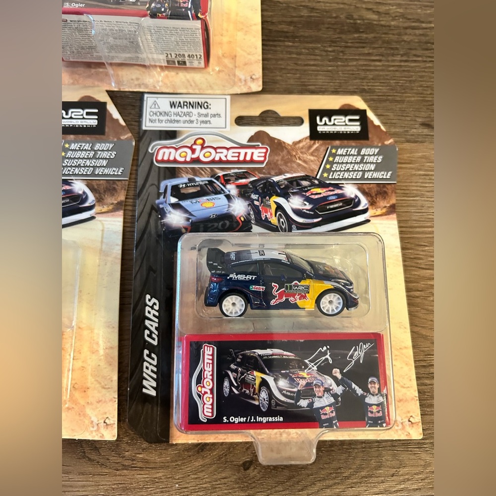 Set Of 3 Majorette Die Cast Rally Cars - Picture 3 of 5